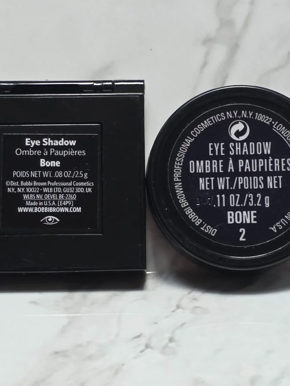 Bobbi Brown BONE 2 Eye Shadows